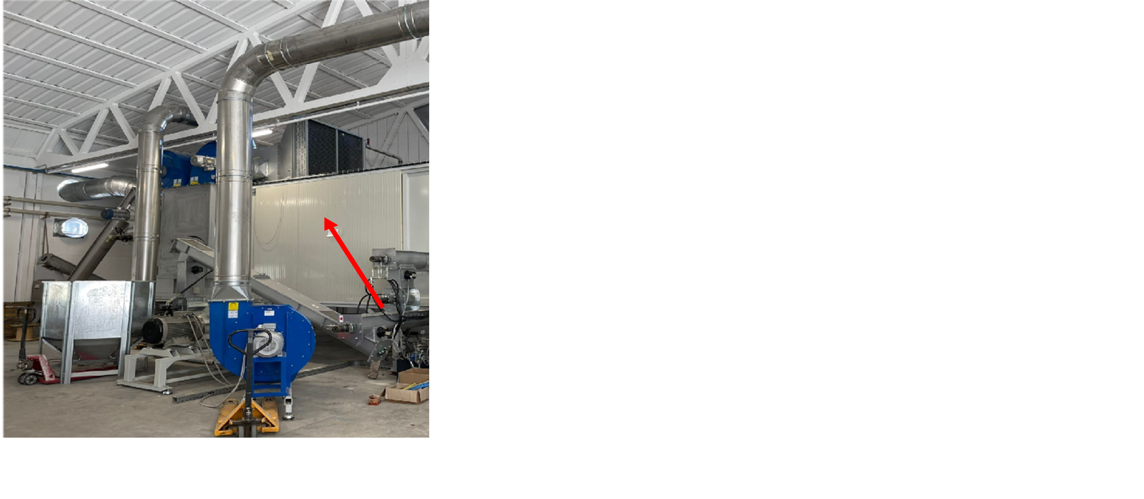 CONTAINER USCĂTOR ȘI GENERATOR DE AER CALD